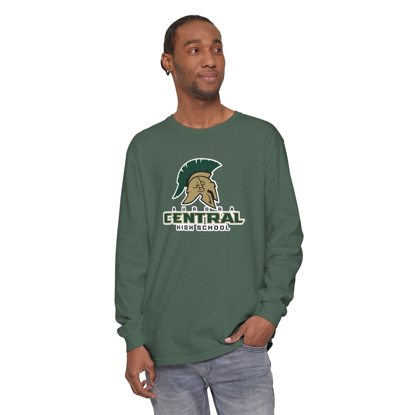 Garment-Dyed Long Sleeve Tee