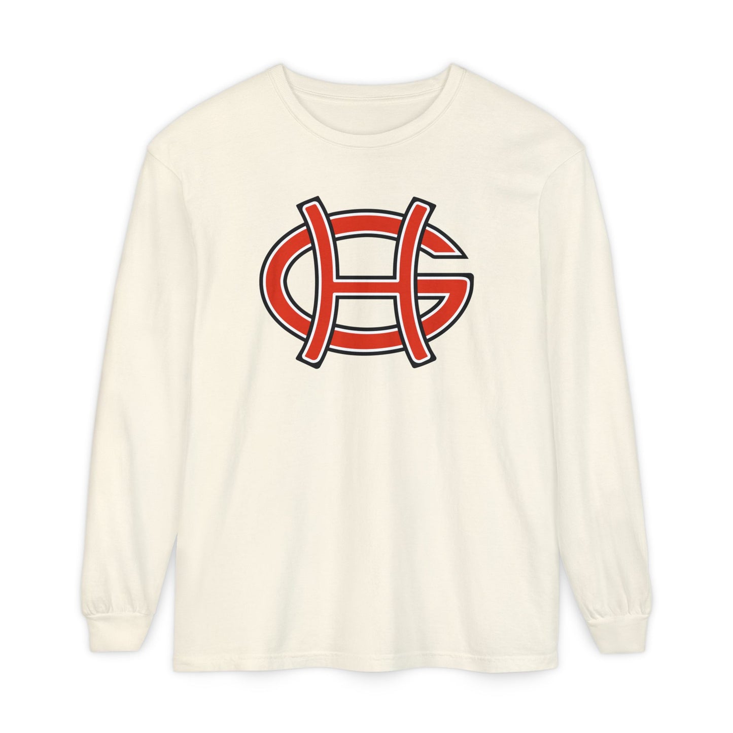 Garment-Dyed Long Sleeve Tee