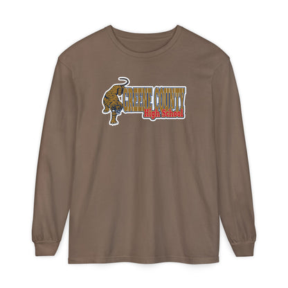 Garment-Dyed Long Sleeve Tee