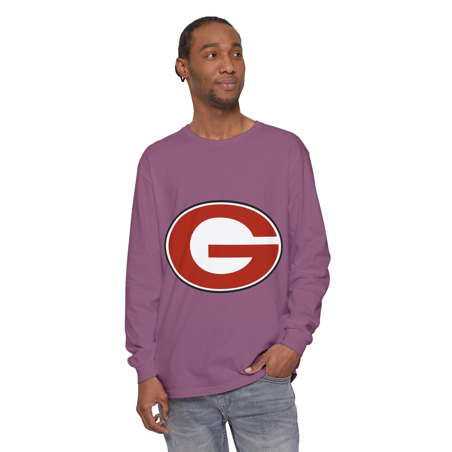 Garment-Dyed Long Sleeve Tee