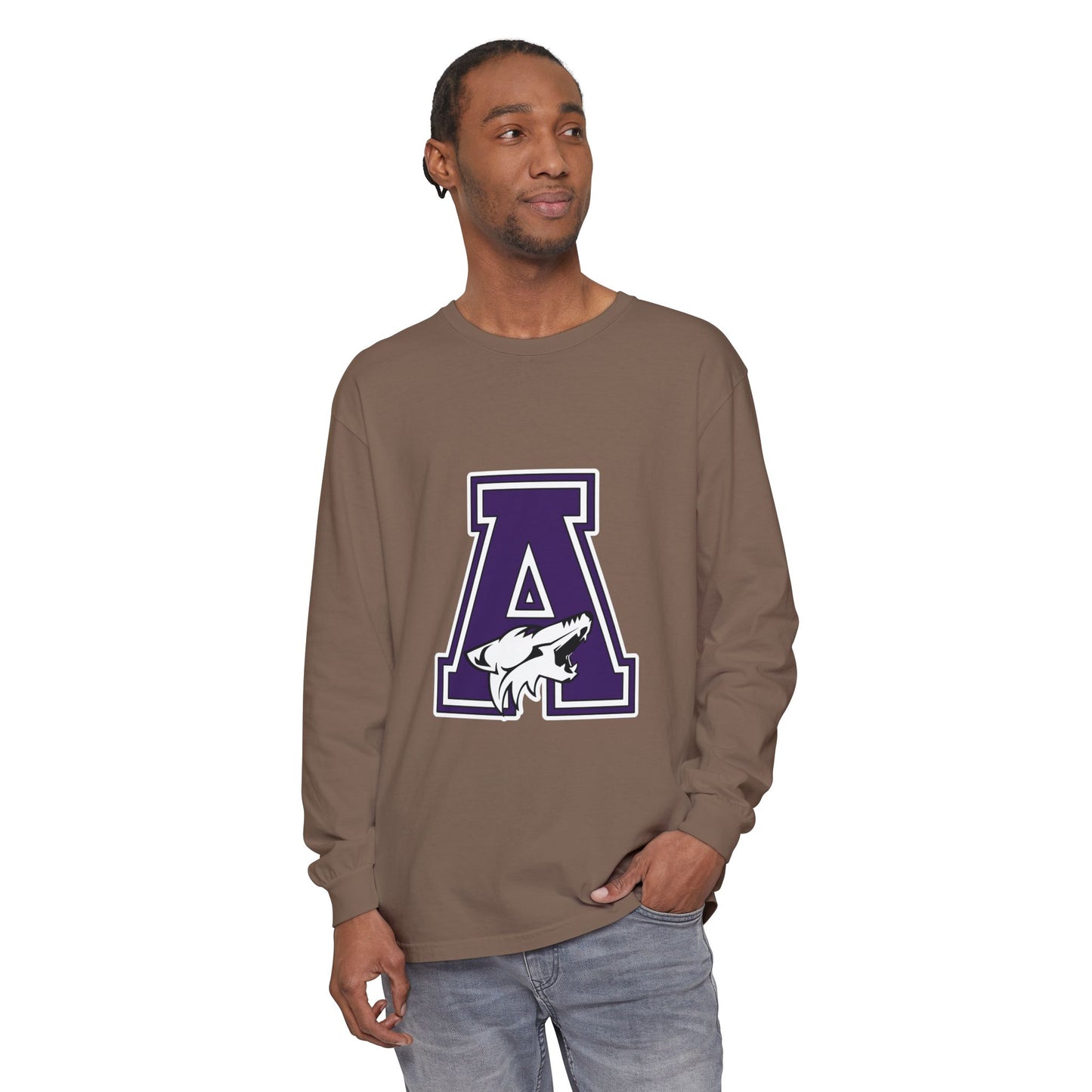 Garment-Dyed Long Sleeve Tee