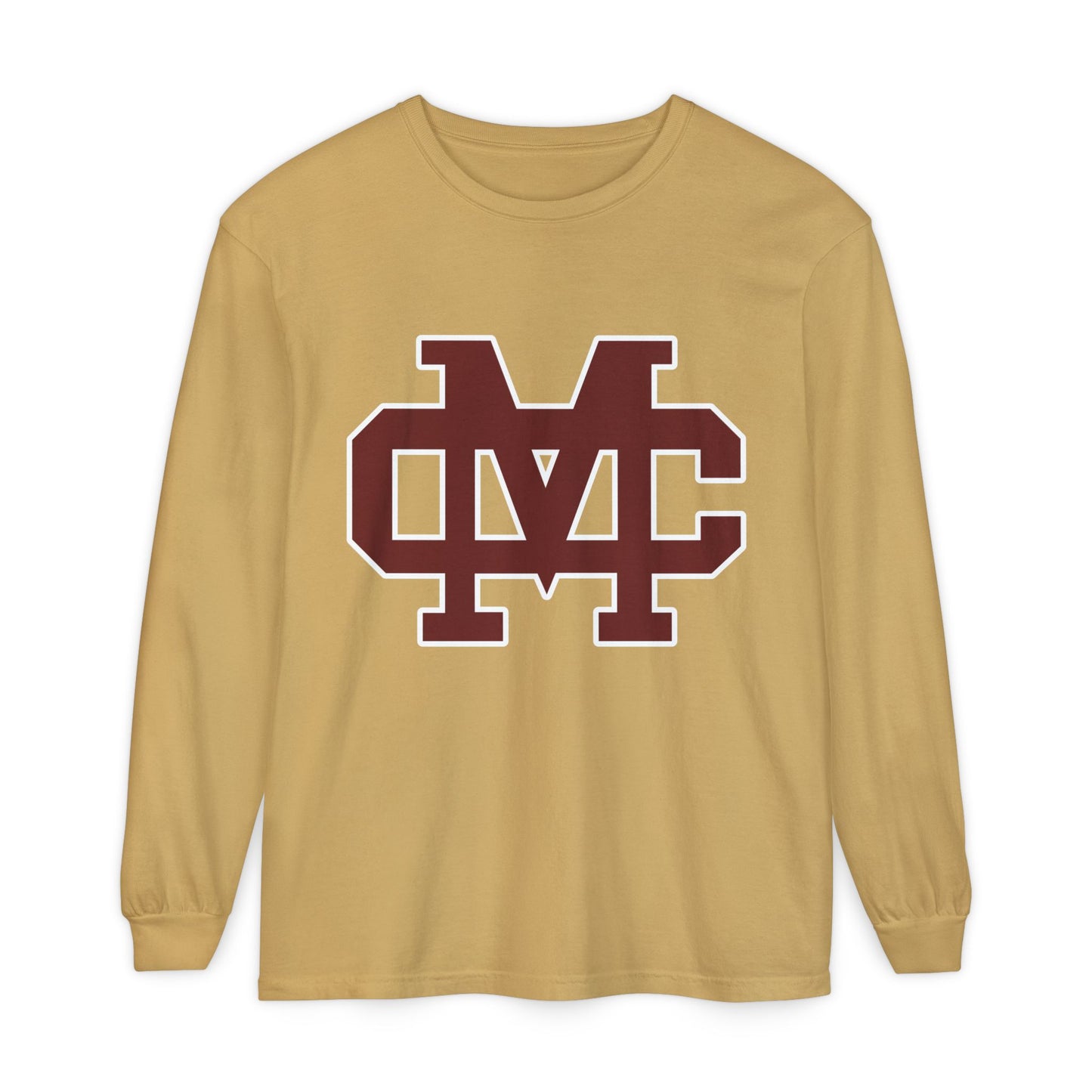 Garment-Dyed Long Sleeve Tee