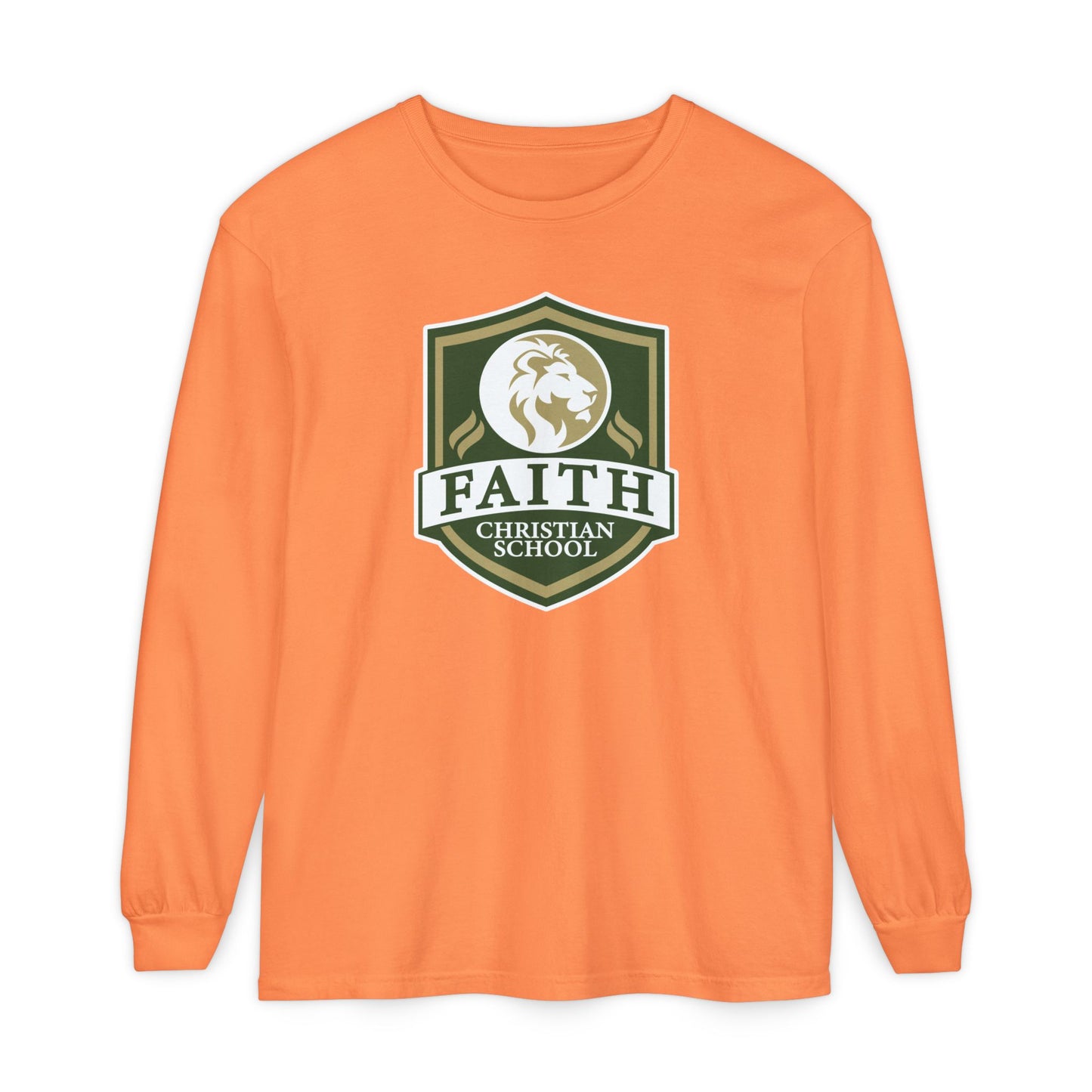 Garment-Dyed Long Sleeve Tee