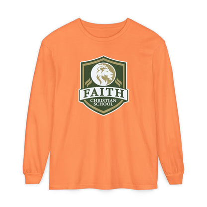Garment-Dyed Long Sleeve Tee