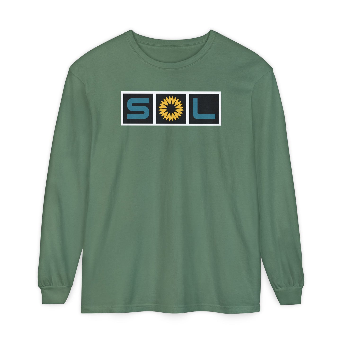 Garment-Dyed Long Sleeve Tee