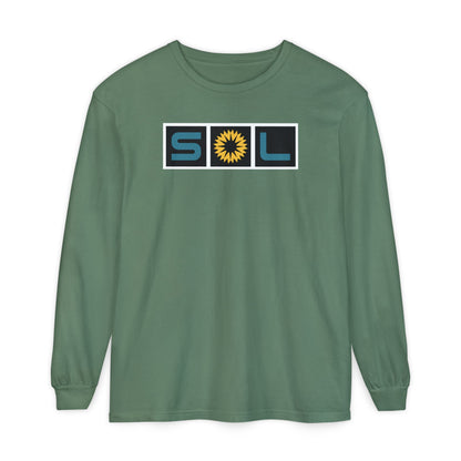 Garment-Dyed Long Sleeve Tee
