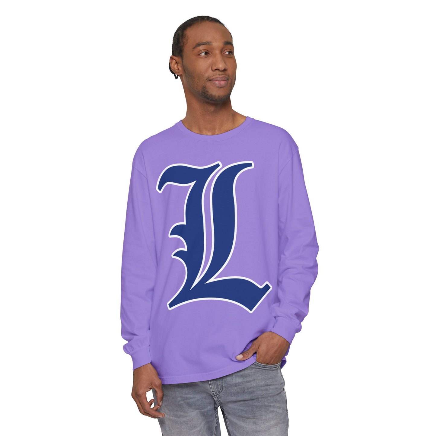 Garment-Dyed Long Sleeve Tee