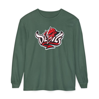 Garment-Dyed Long Sleeve Tee