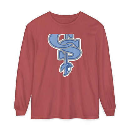Garment-Dyed Long Sleeve Tee