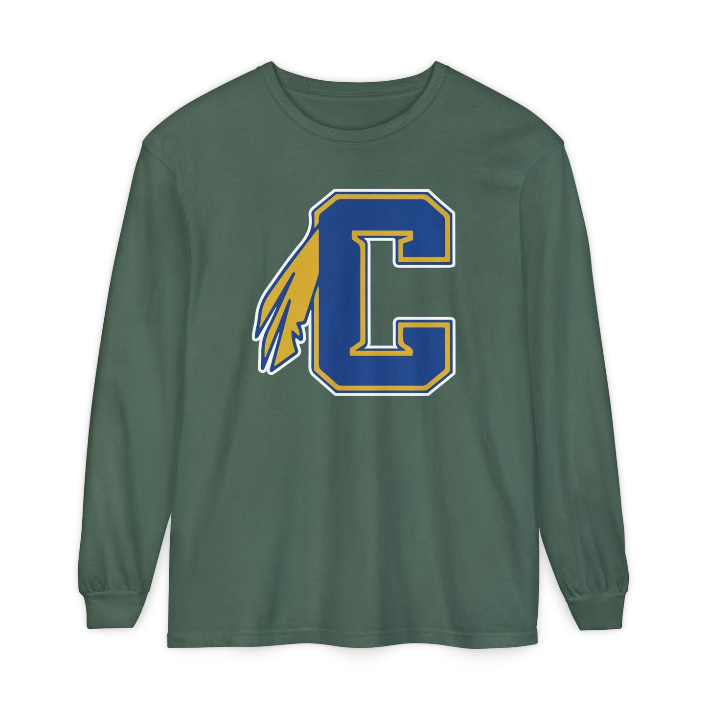Garment-Dyed Long Sleeve Tee