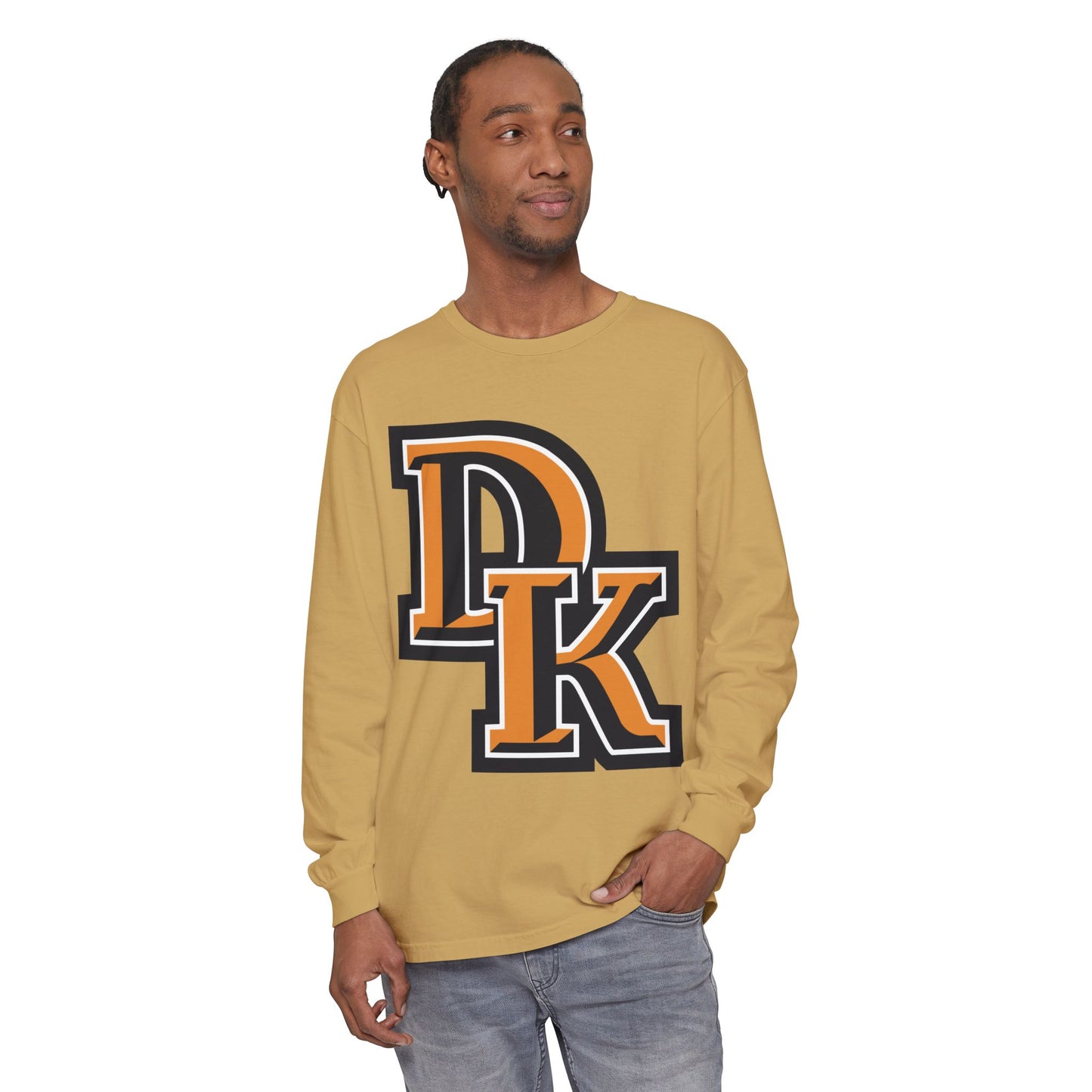 Garment-Dyed Long Sleeve Tee