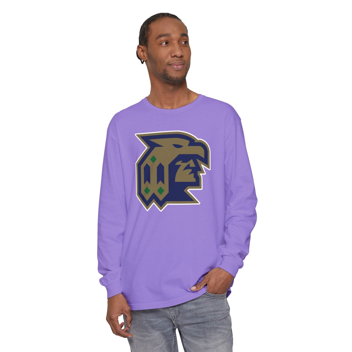 Garment-Dyed Long Sleeve Tee