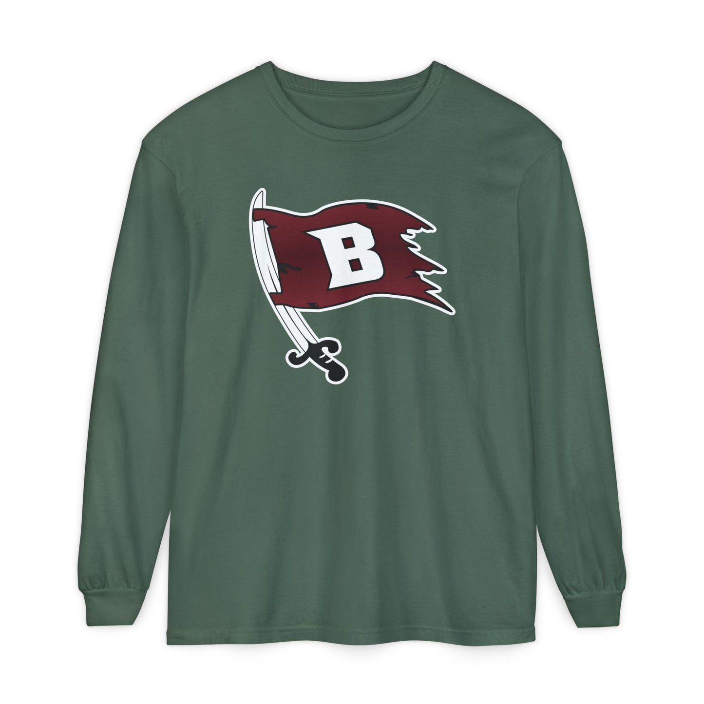 Garment-Dyed Long Sleeve Tee