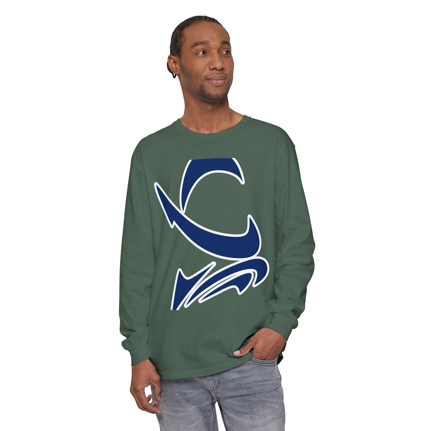 Garment-Dyed Long Sleeve Tee