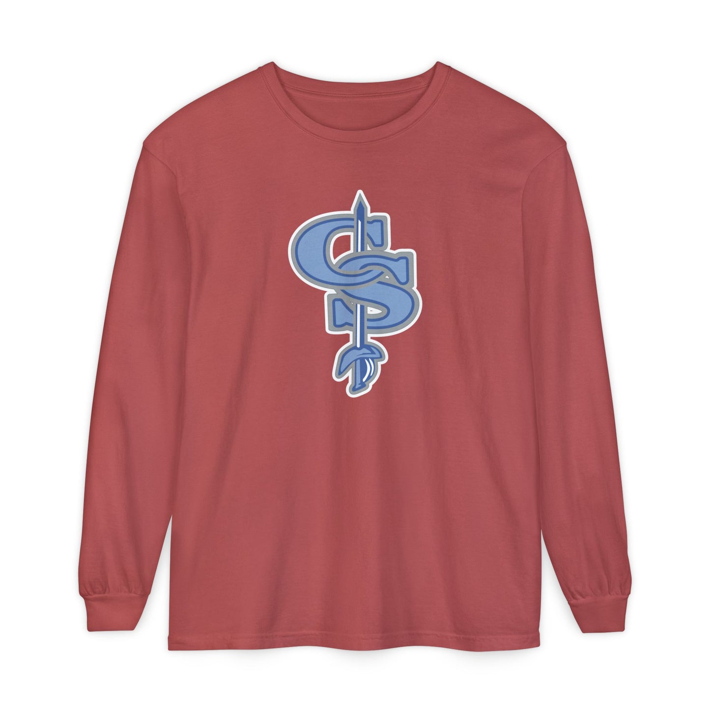 Garment-Dyed Long Sleeve Tee