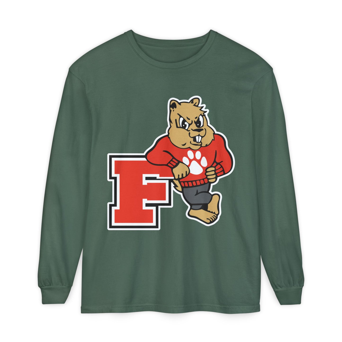 Garment-Dyed Long Sleeve Tee