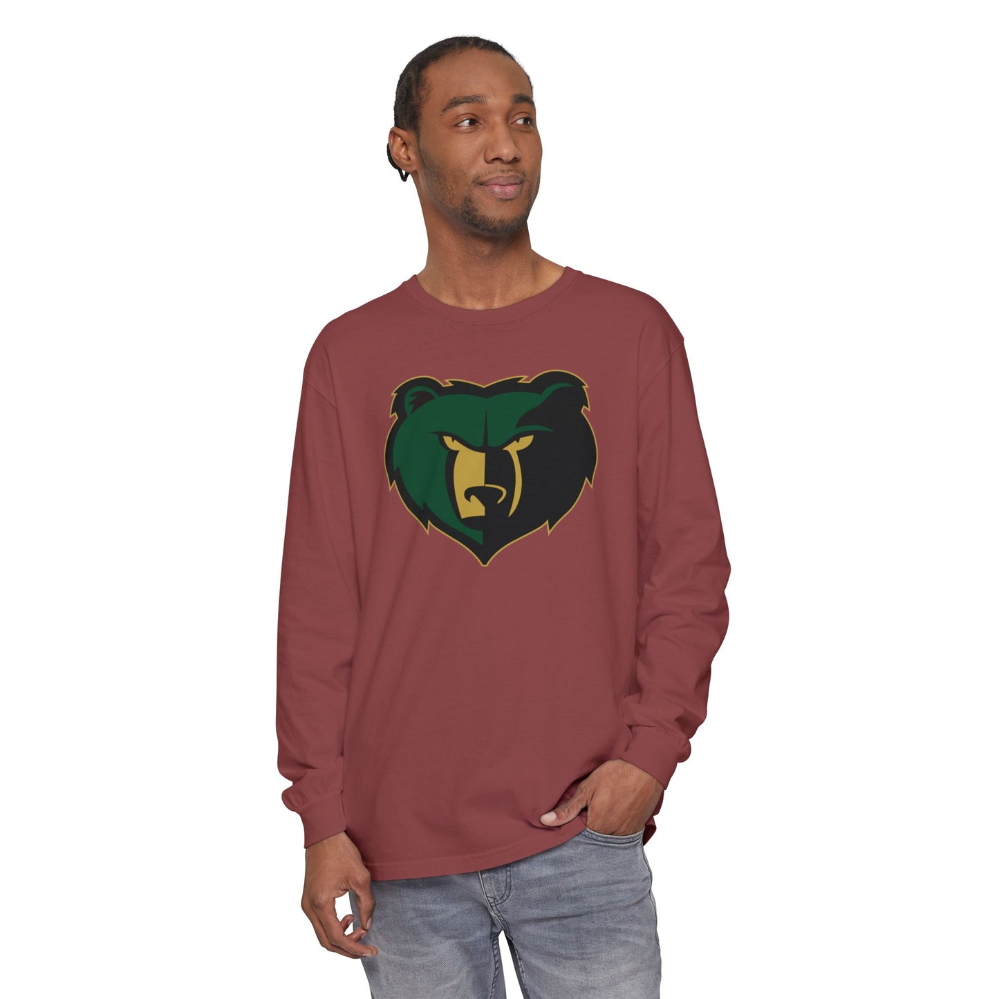 Garment-Dyed Long Sleeve Tee