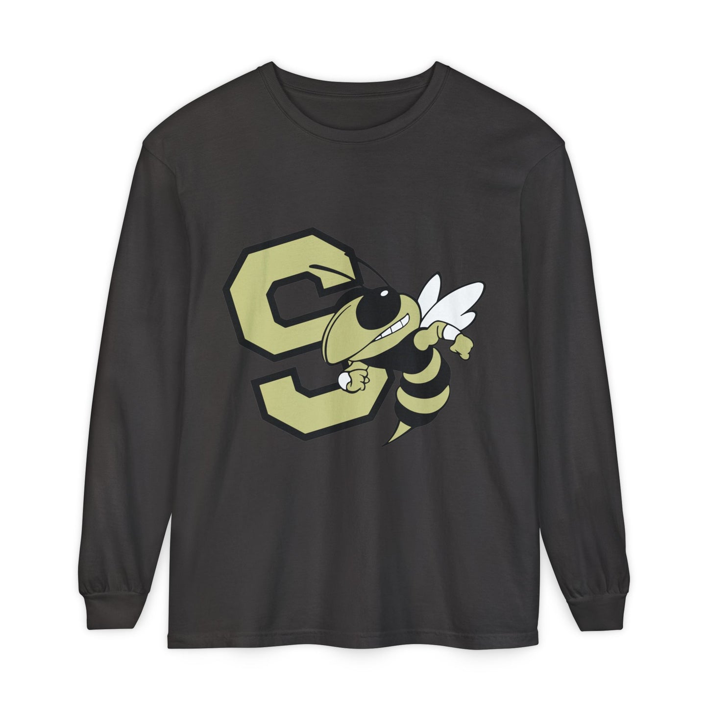 Garment-Dyed Long Sleeve Tee