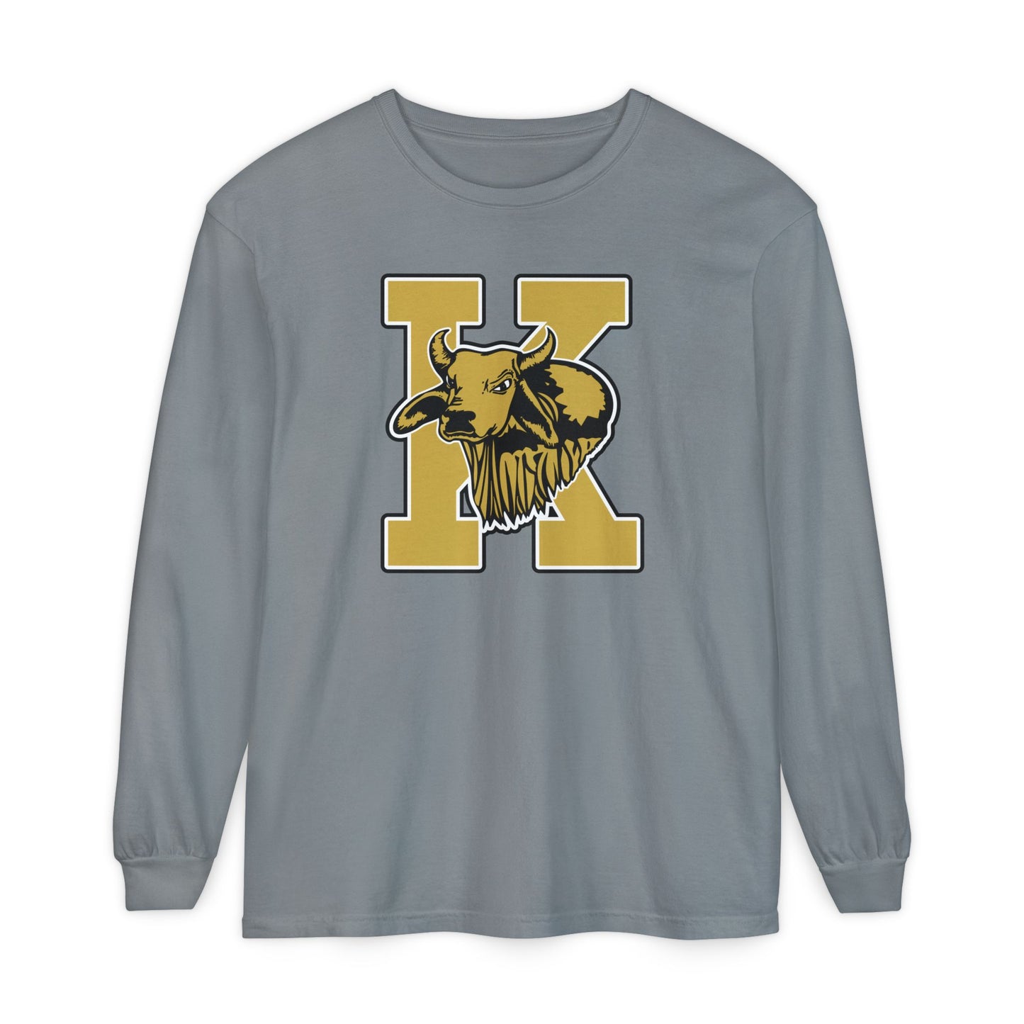 Garment-Dyed Long Sleeve Tee
