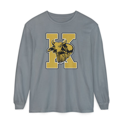 Garment-Dyed Long Sleeve Tee