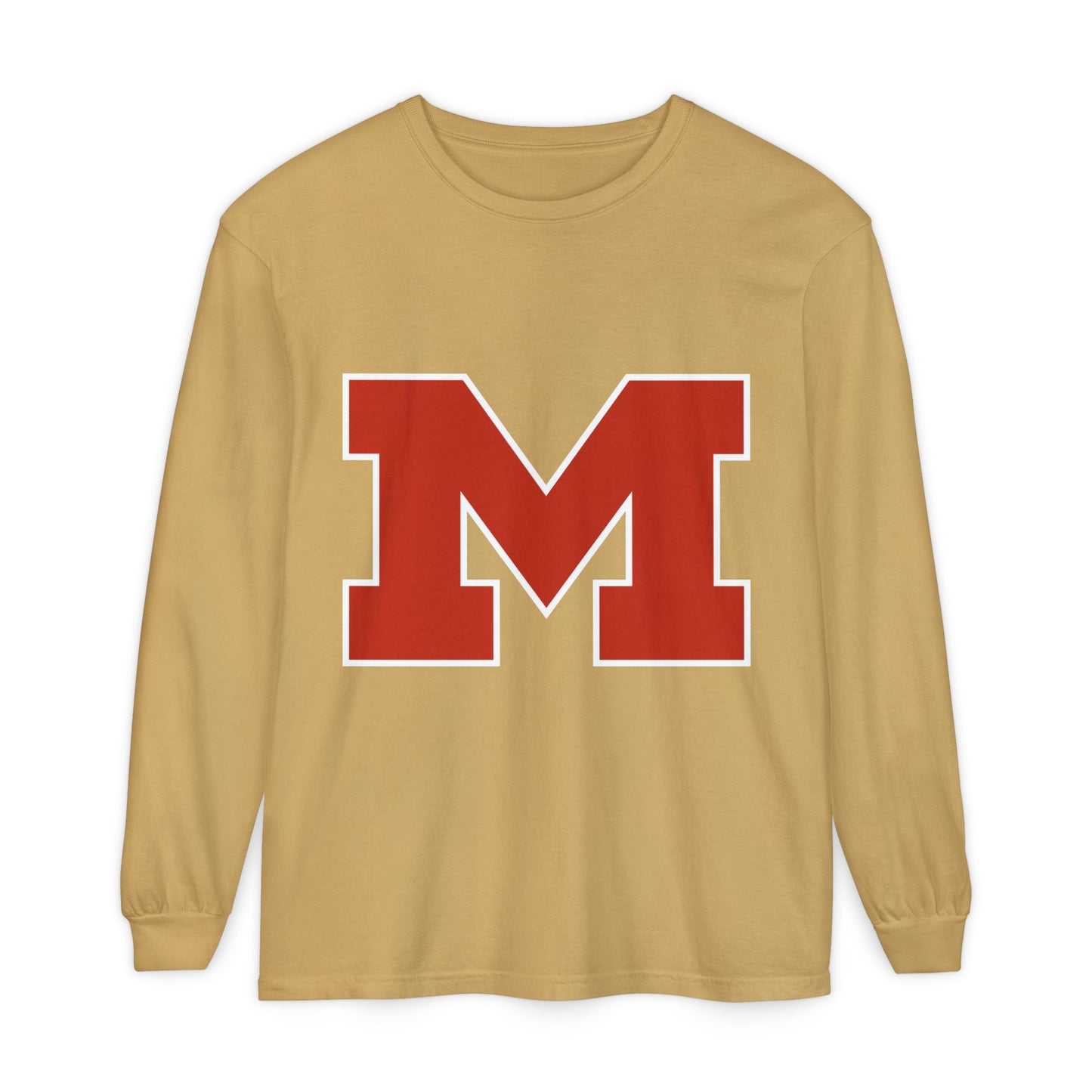 Garment-Dyed Long Sleeve Tee
