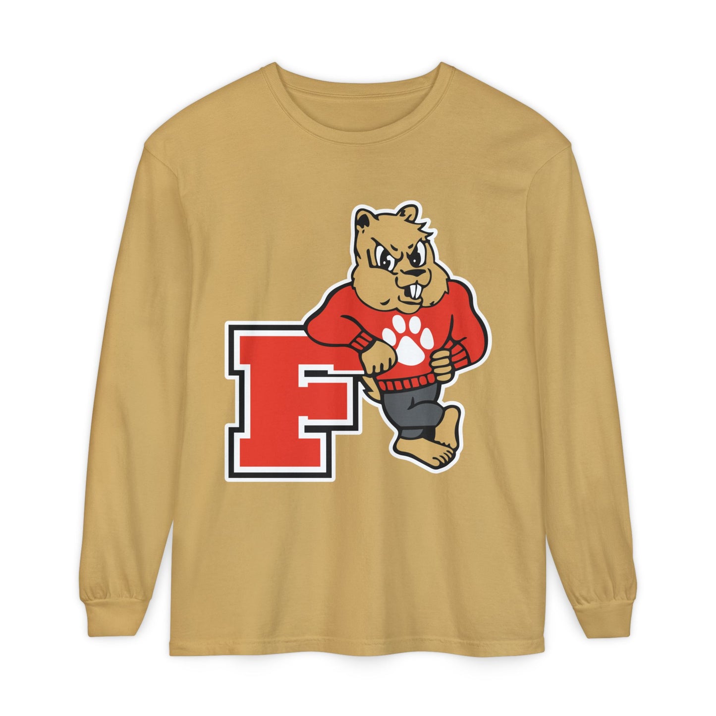 Garment-Dyed Long Sleeve Tee