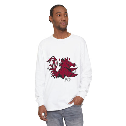 Garment-Dyed Long Sleeve Tee