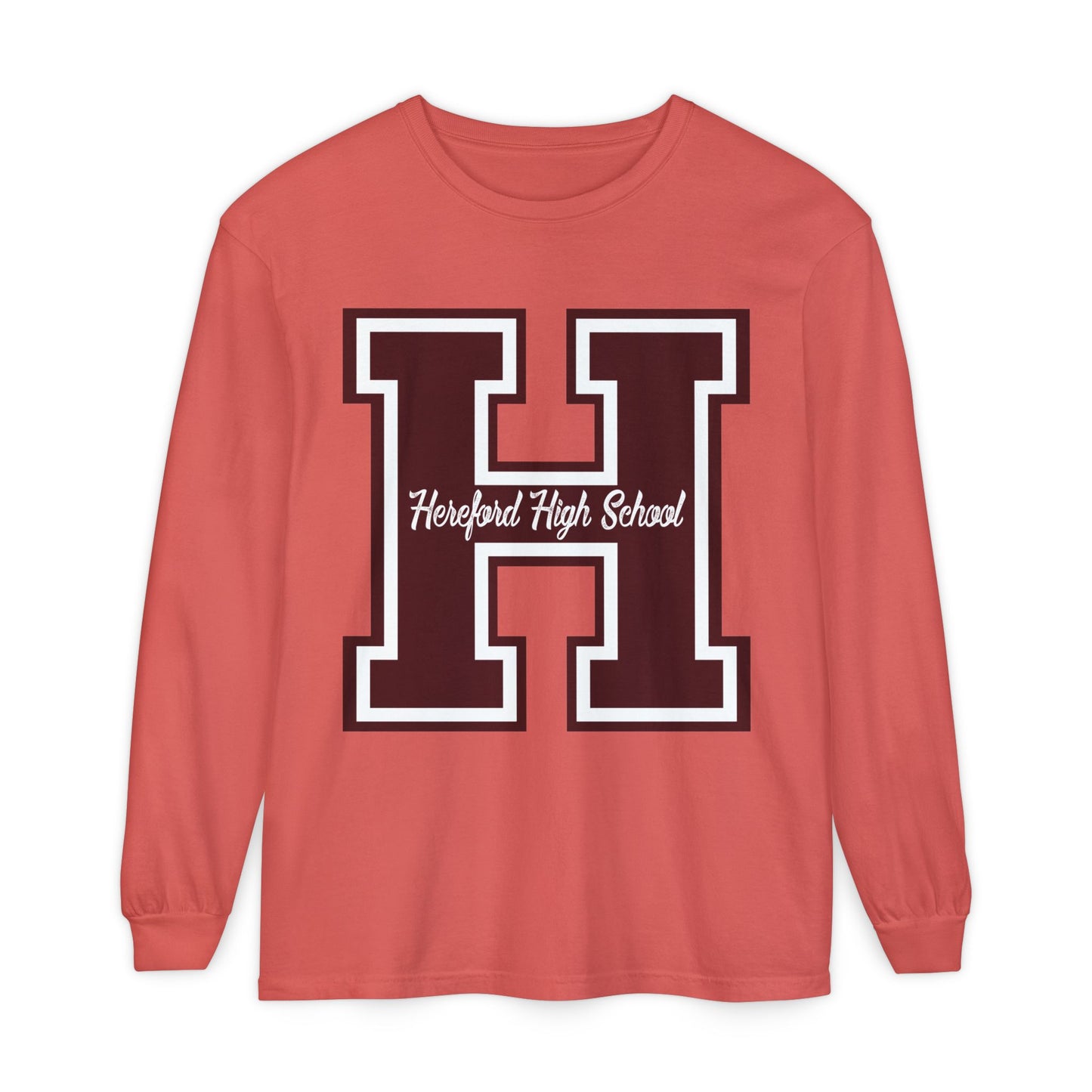 Garment-Dyed Long Sleeve Tee