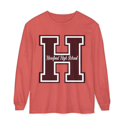 Garment-Dyed Long Sleeve Tee