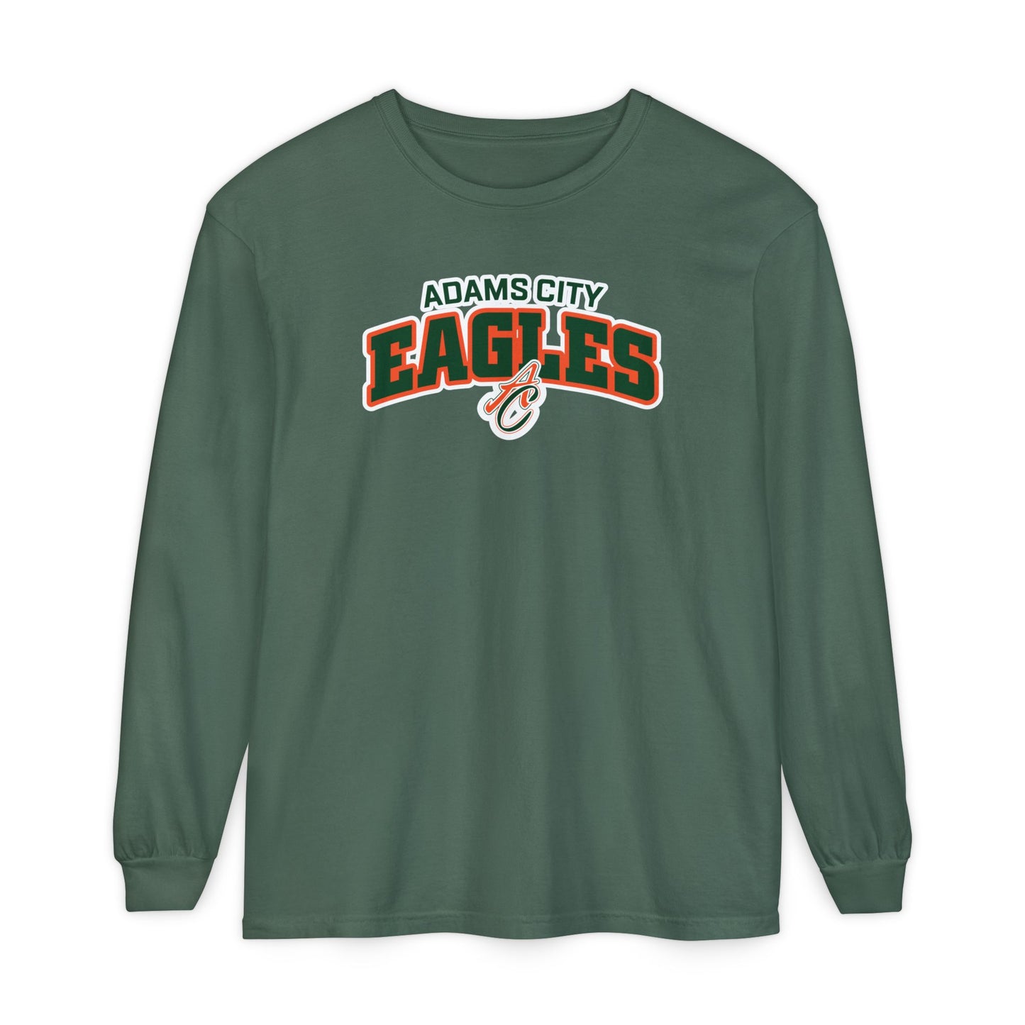 Garment-Dyed Long Sleeve Tee
