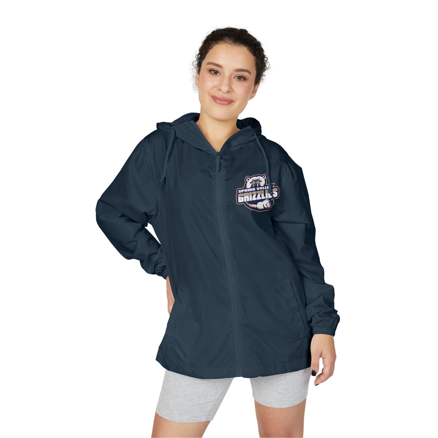 Full-Zip Windbreaker Jacket
