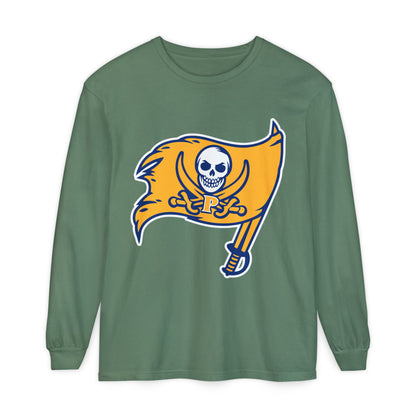 Garment-Dyed Long Sleeve Tee