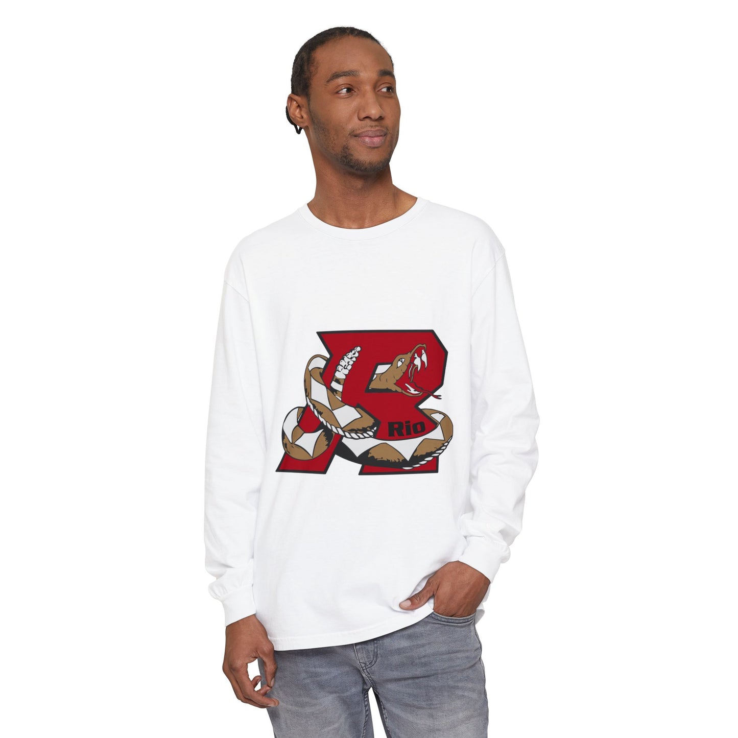 Garment-Dyed Long Sleeve Tee