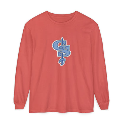 Garment-Dyed Long Sleeve Tee