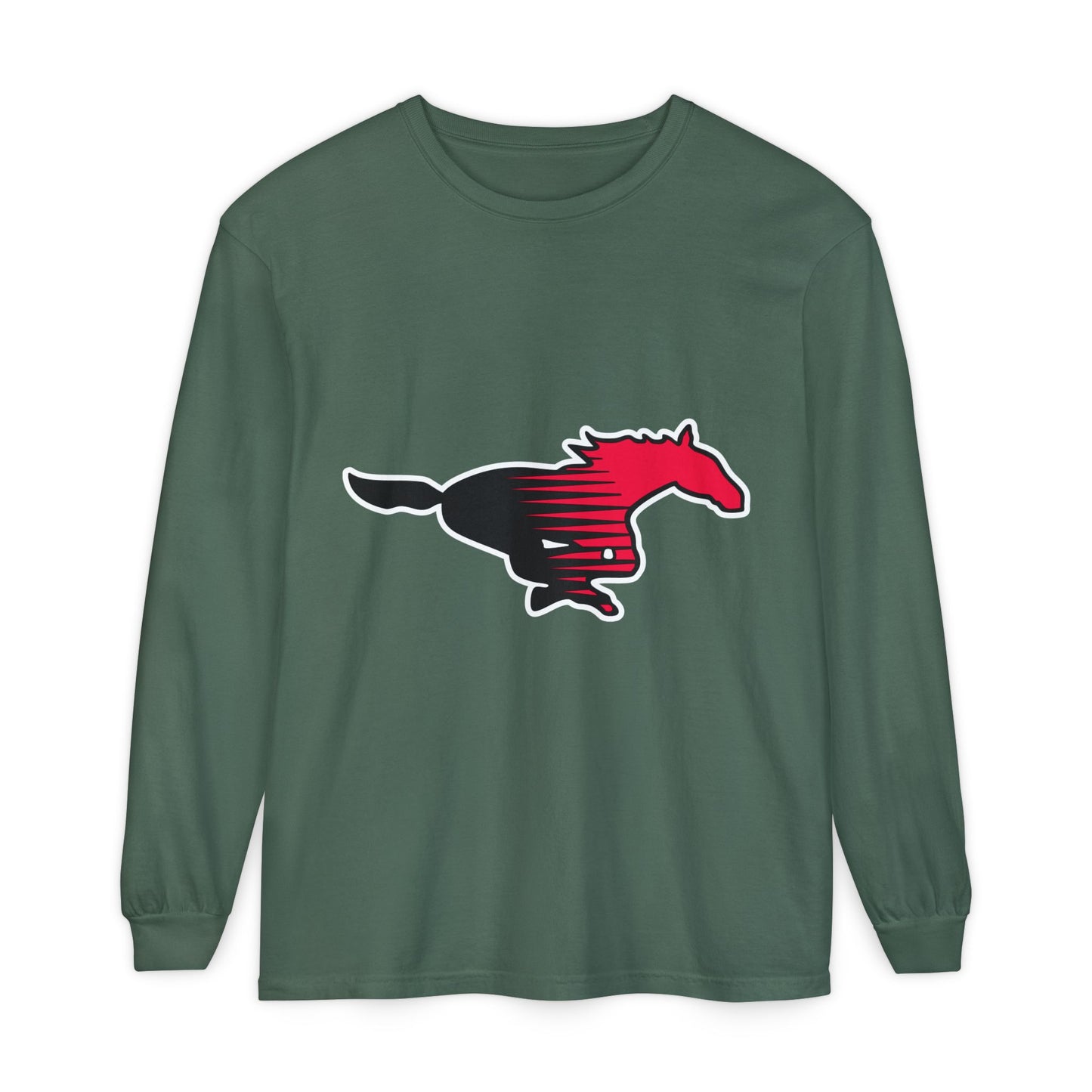 Garment-Dyed Long Sleeve Tee