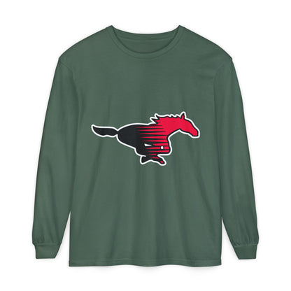 Garment-Dyed Long Sleeve Tee