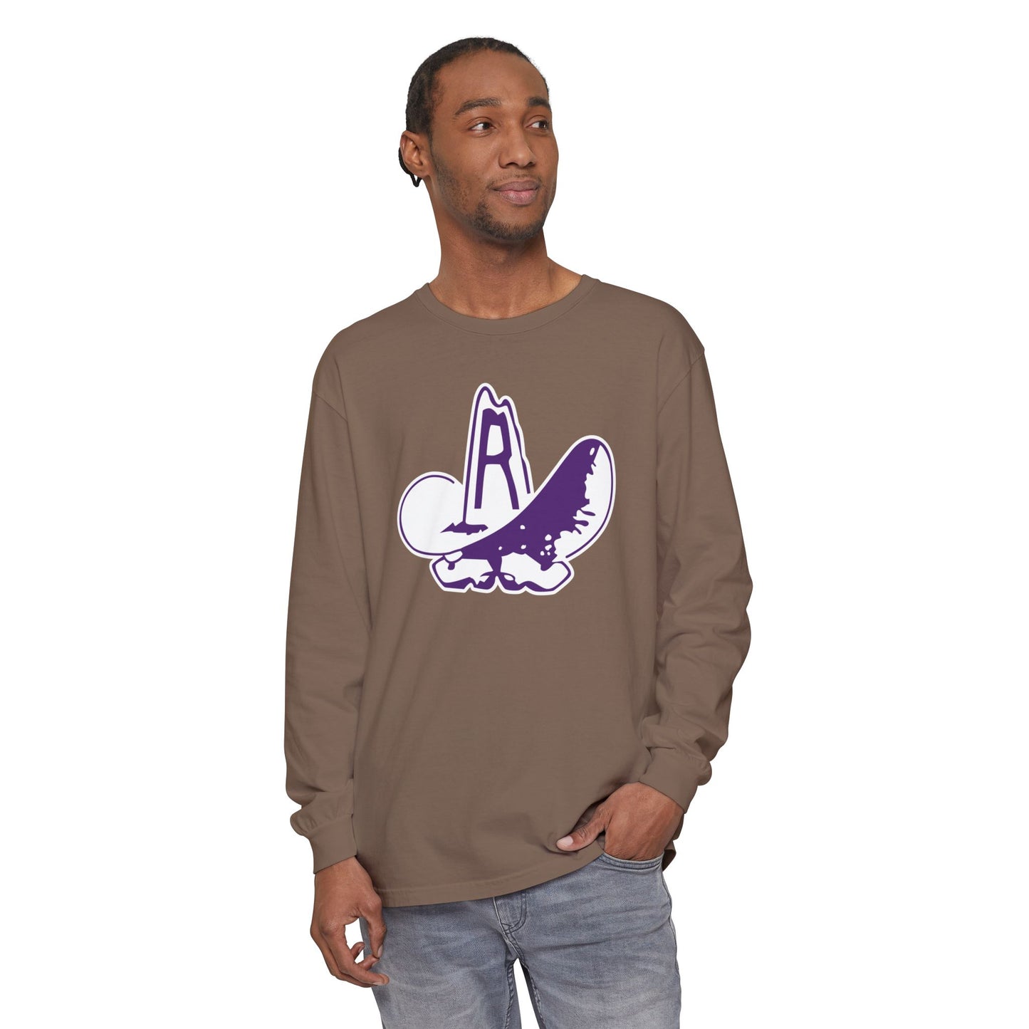 Garment-Dyed Long Sleeve Tee
