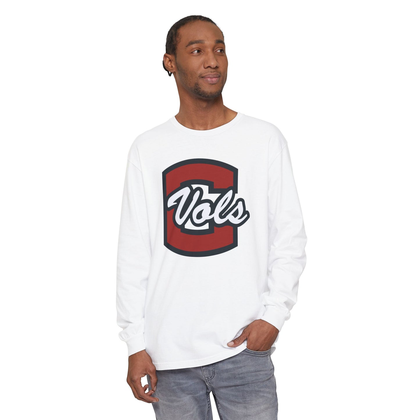 Garment-Dyed Long Sleeve Tee