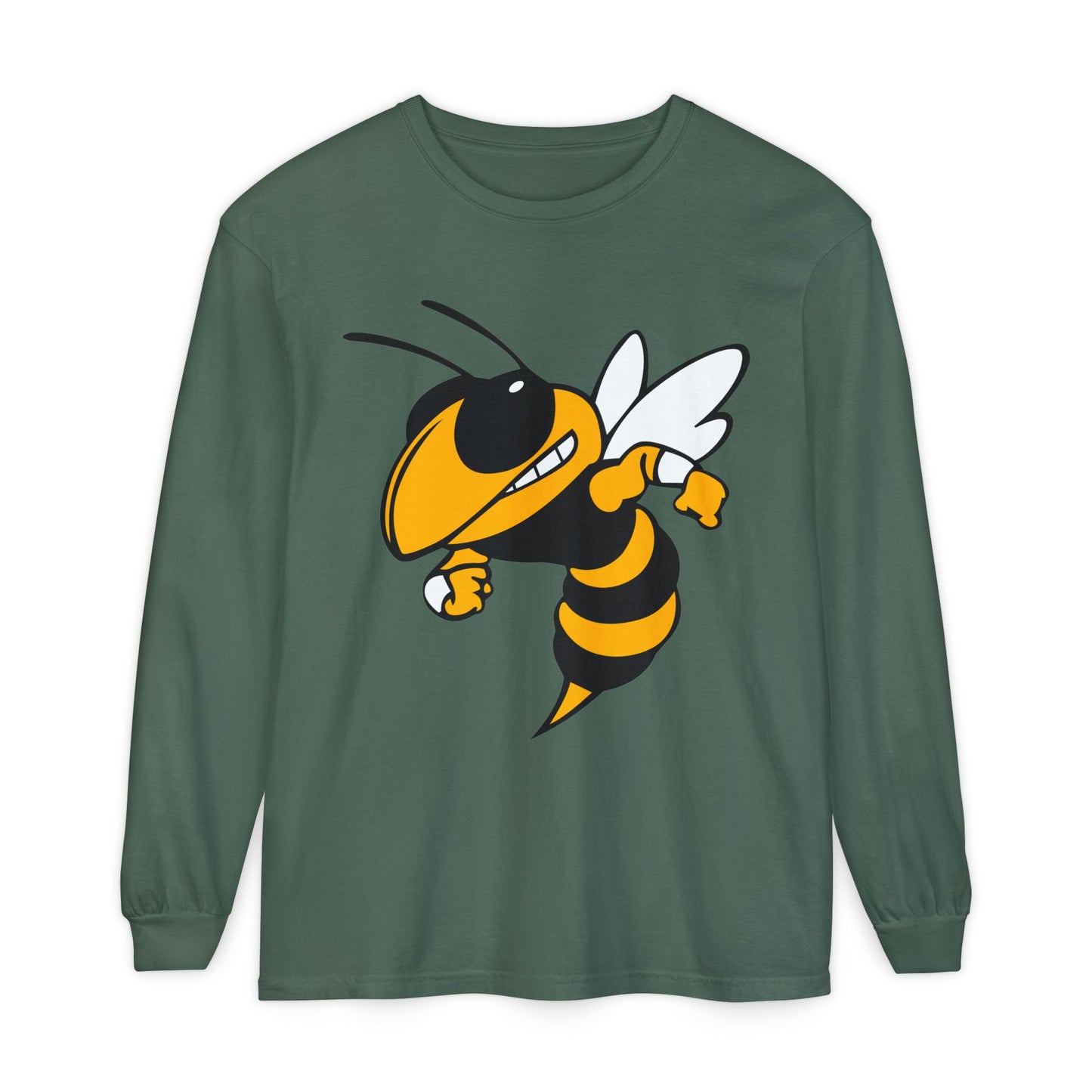 Garment-Dyed Long Sleeve Tee