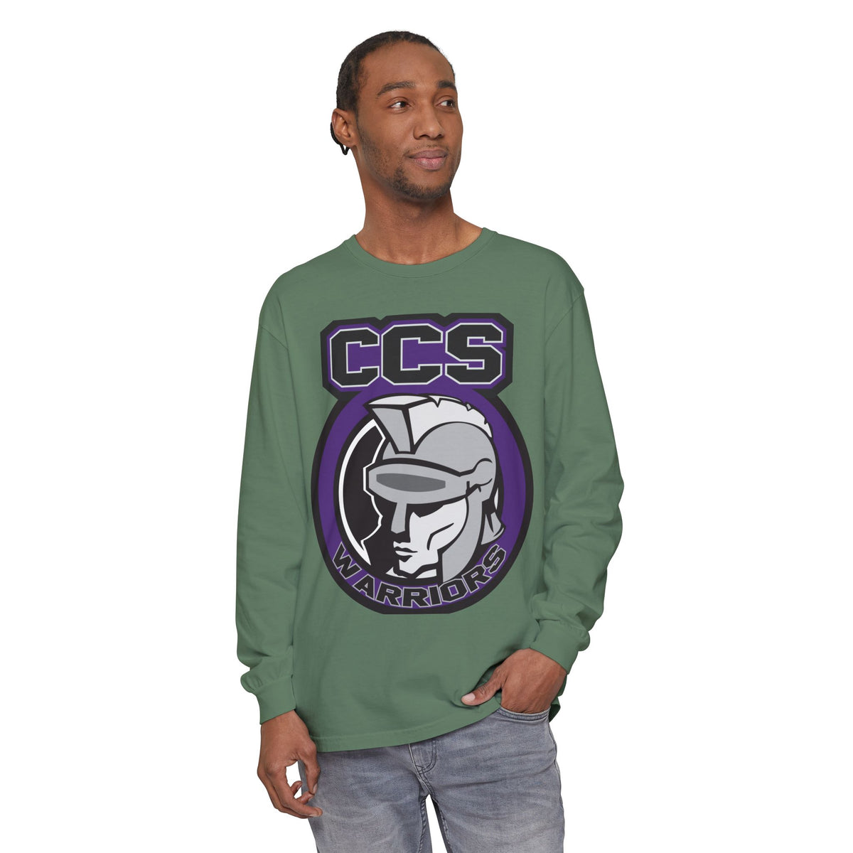 Garment-Dyed Long Sleeve Tee