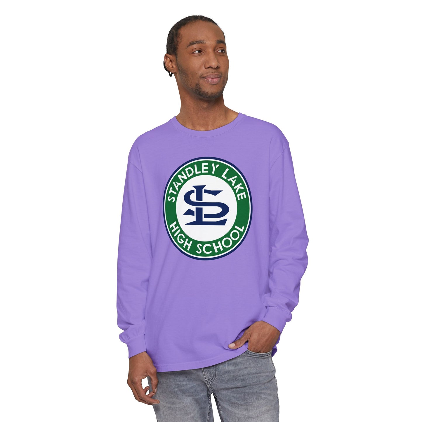 Garment-Dyed Long Sleeve Tee