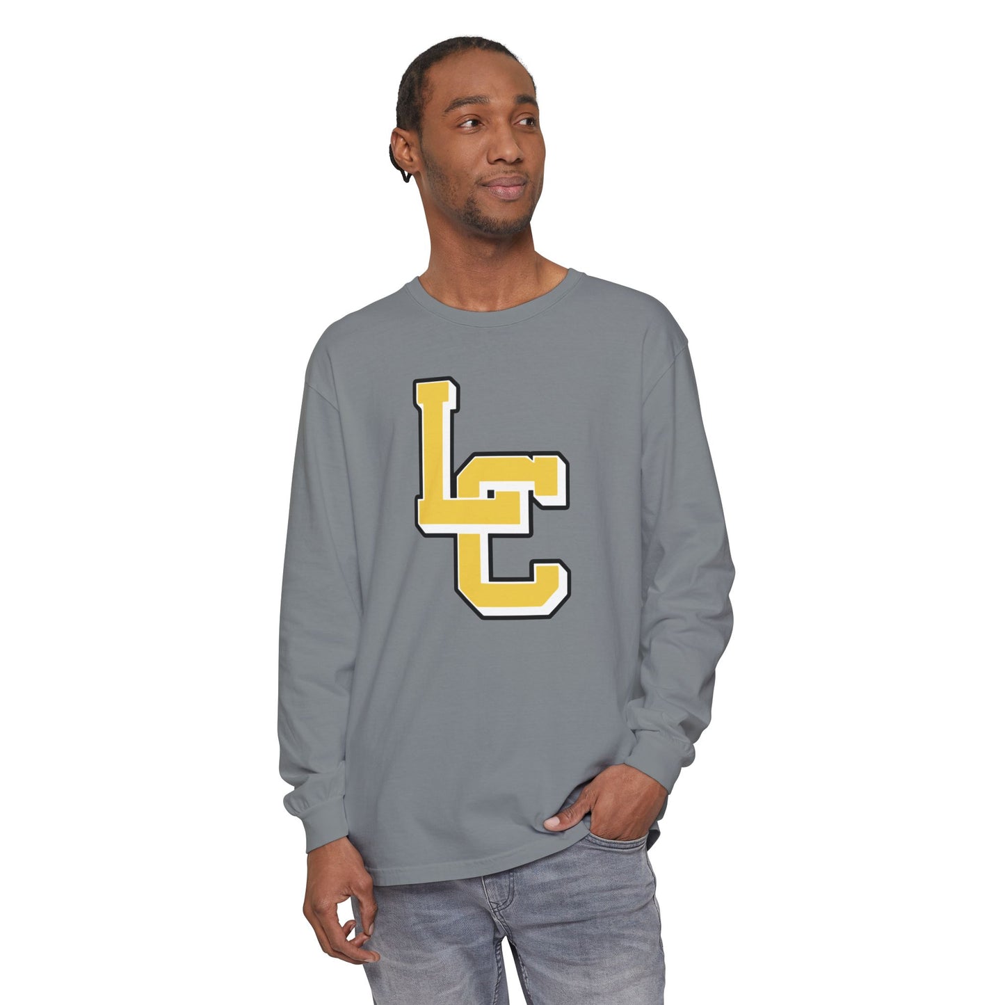 Garment-Dyed Long Sleeve Tee