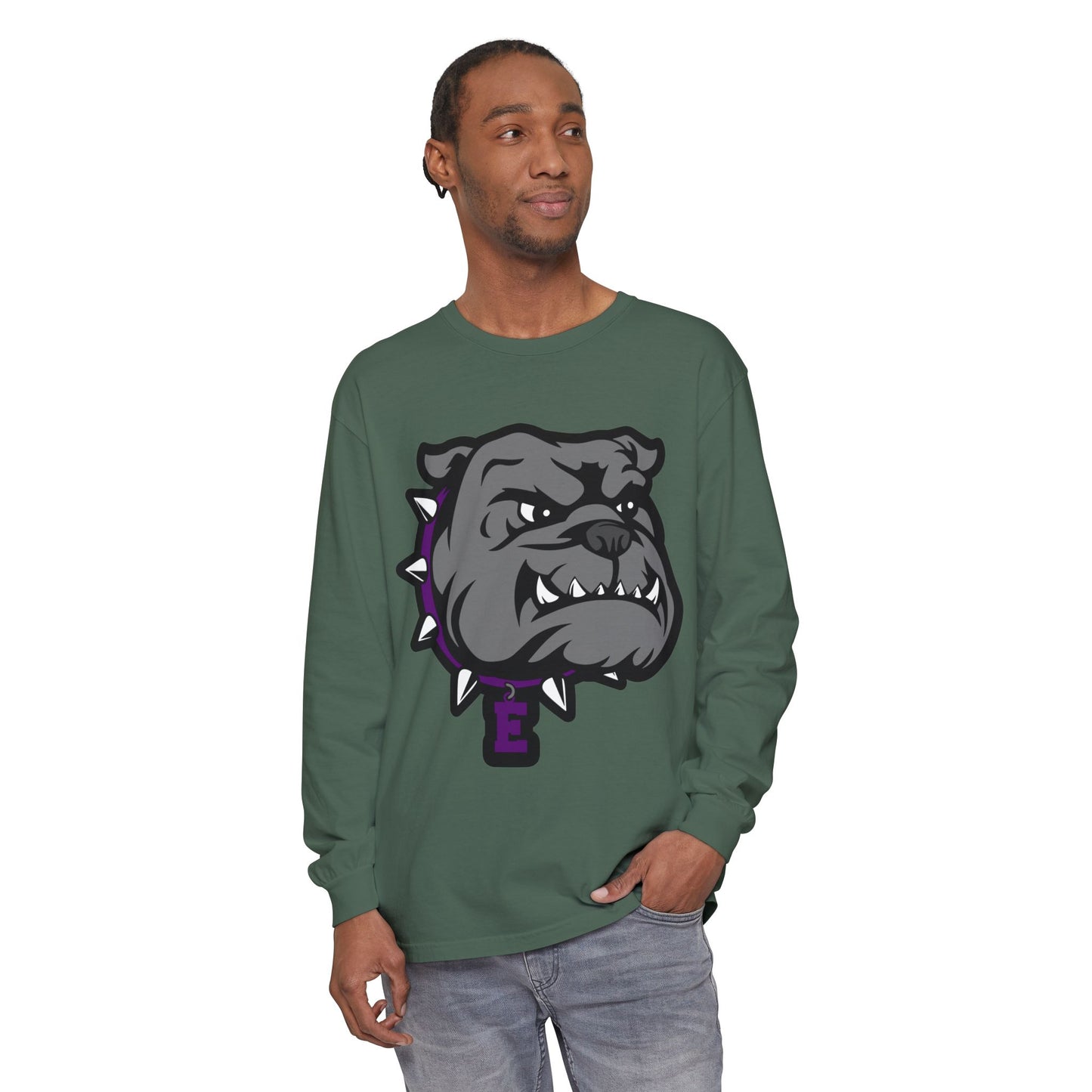 Garment-Dyed Long Sleeve Tee
