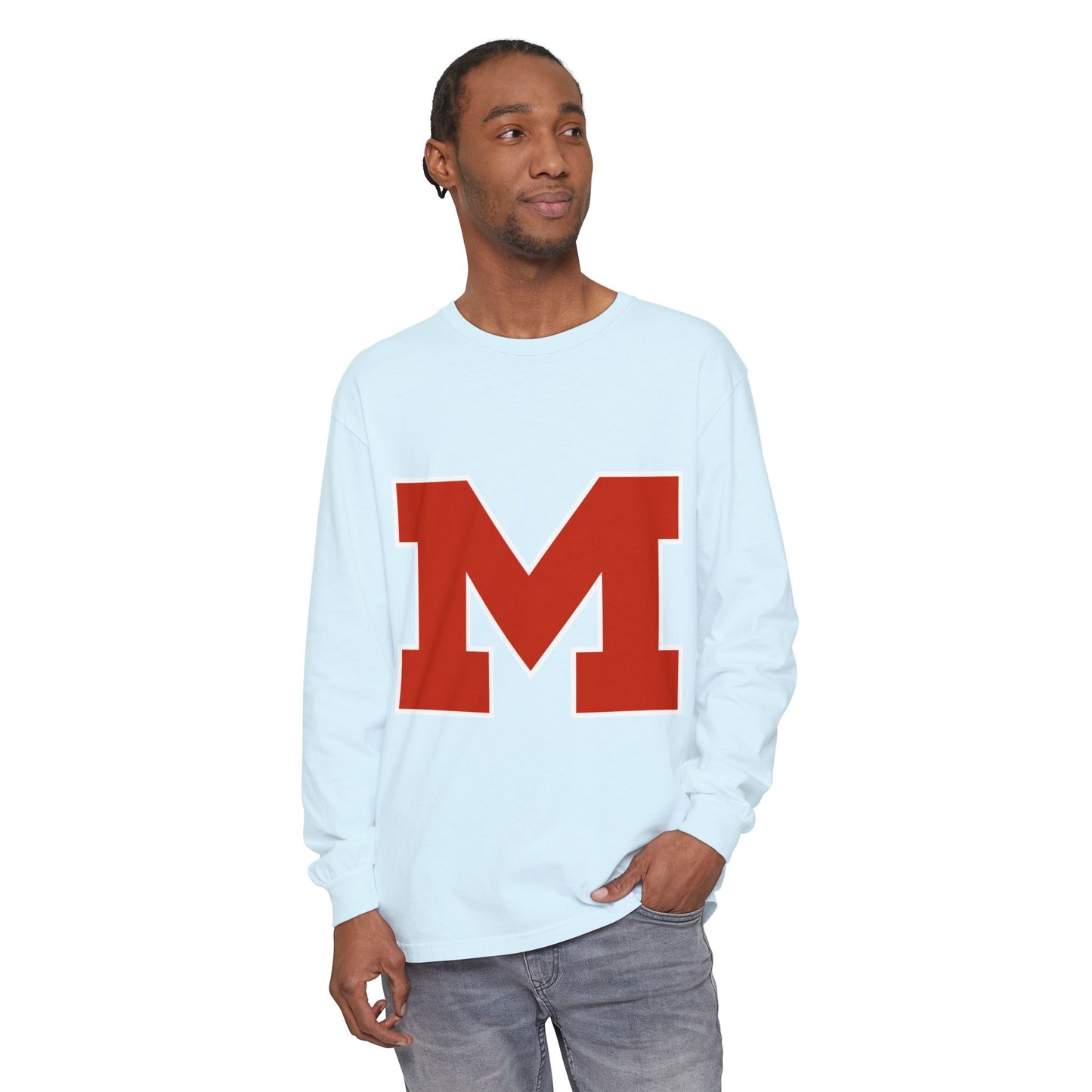 Garment-Dyed Long Sleeve Tee
