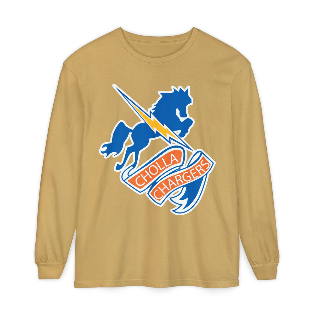 Garment-Dyed Long Sleeve Tee