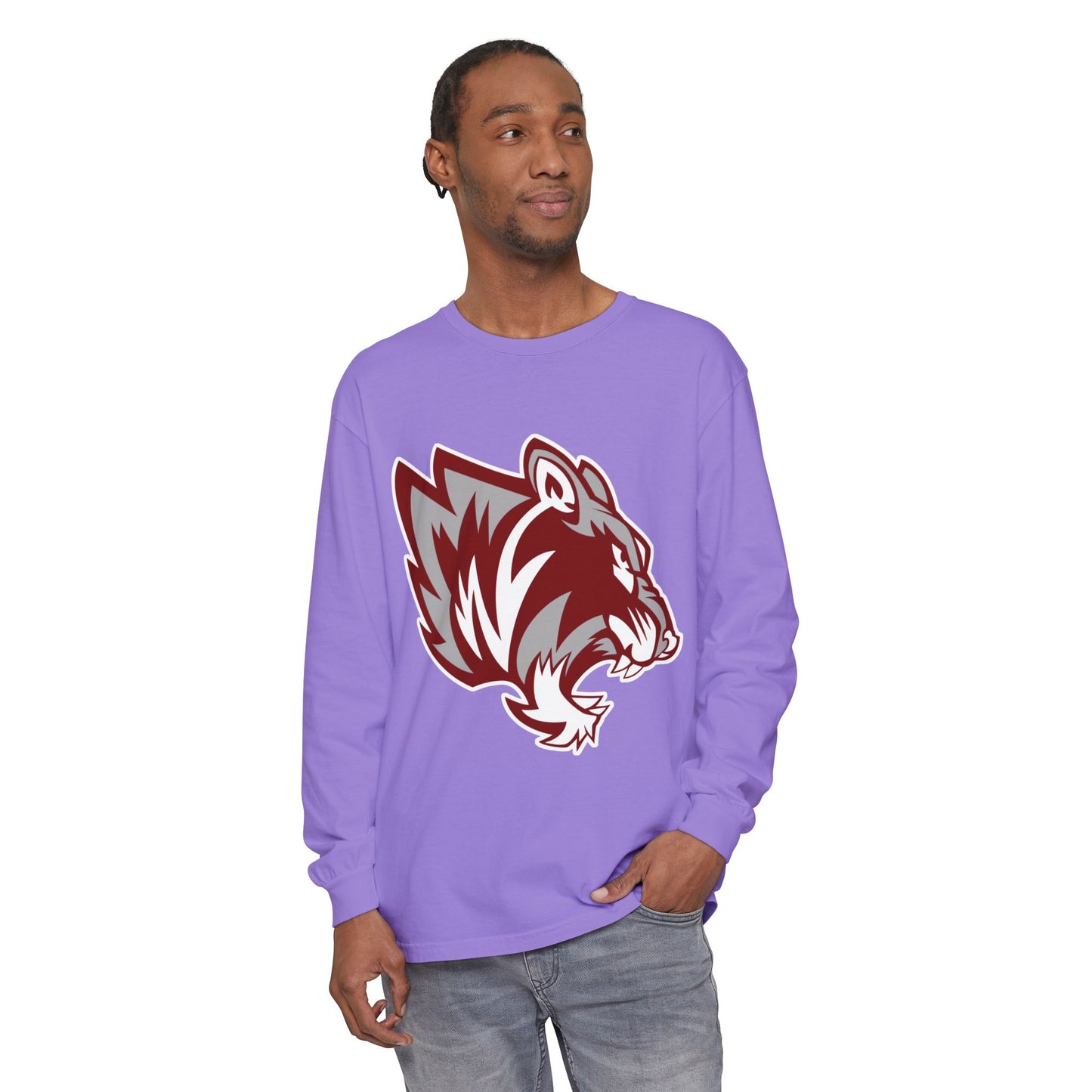 Garment-Dyed Long Sleeve Tee