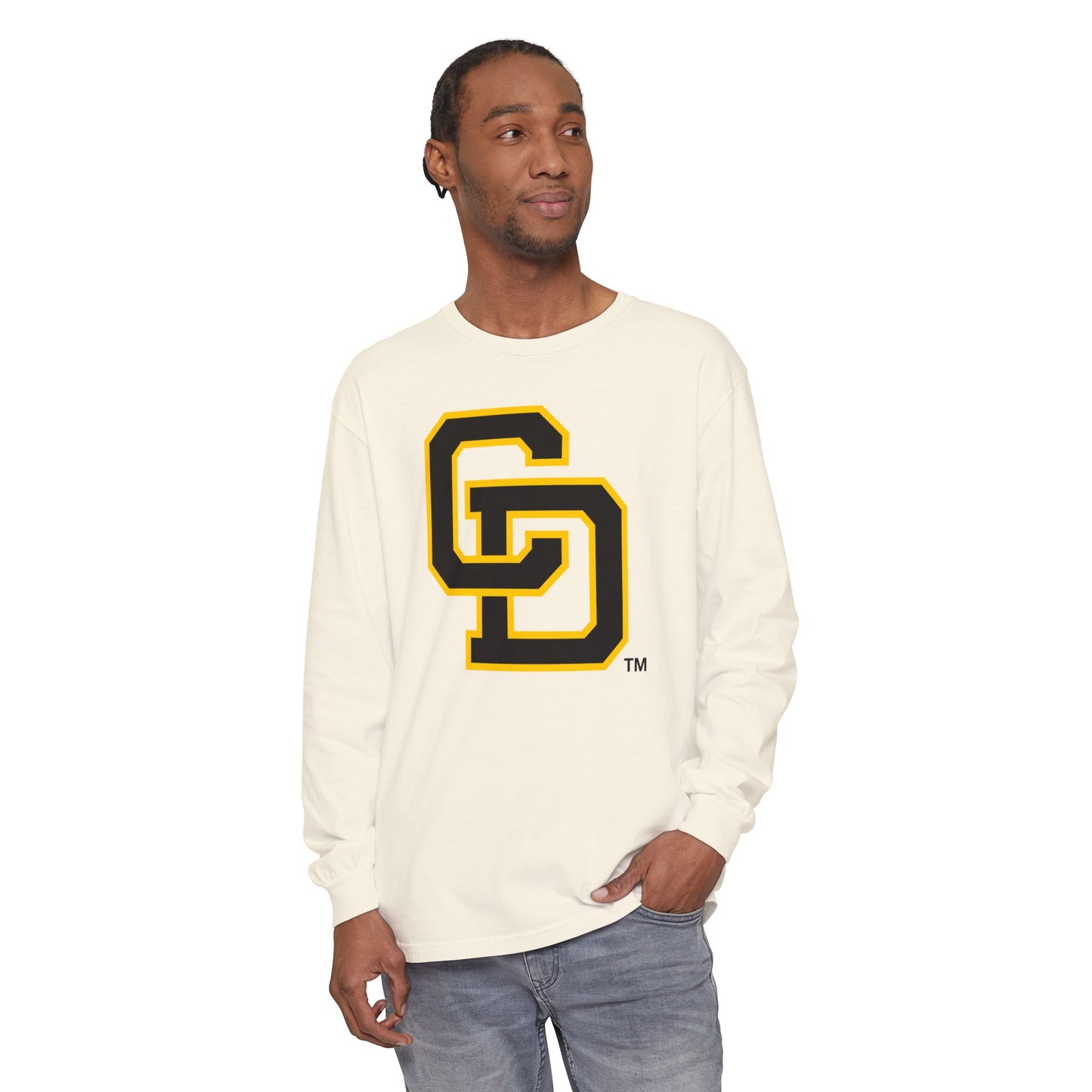 Garment-Dyed Long Sleeve Tee