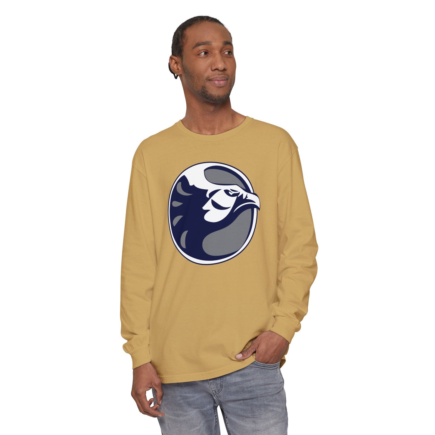 Garment-Dyed Long Sleeve Tee