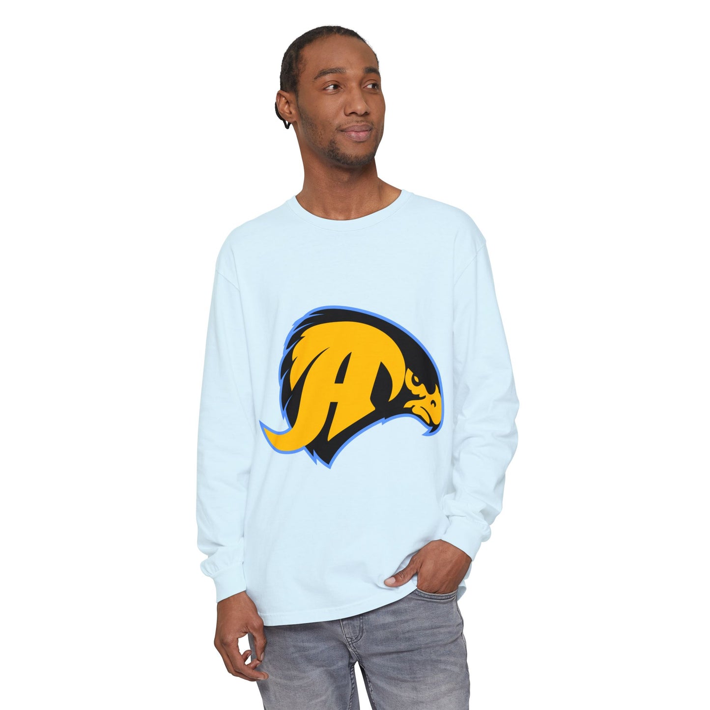 Garment-Dyed Long Sleeve Tee