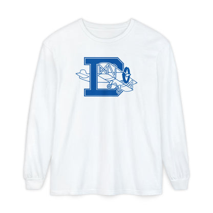 Garment-Dyed Long Sleeve Tee